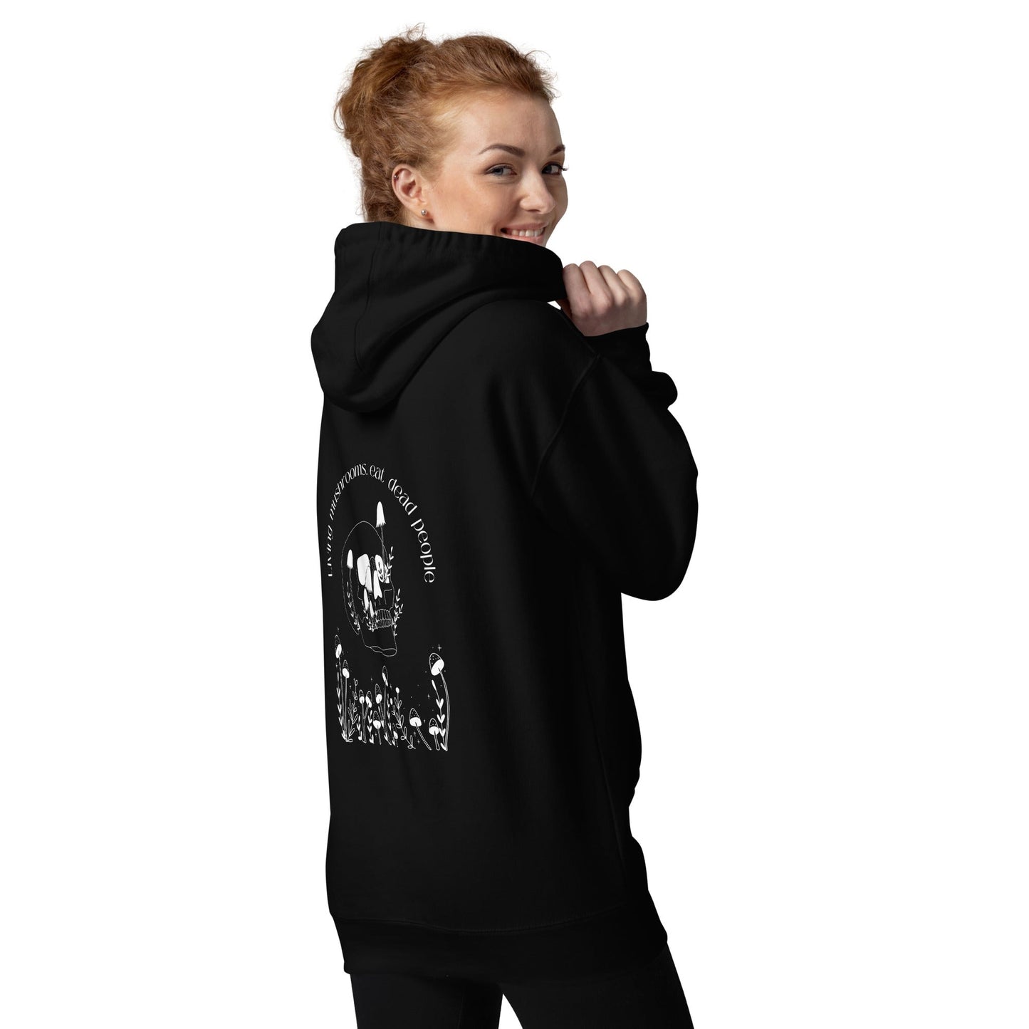 Unisex Hoodie Rave Day Black S 