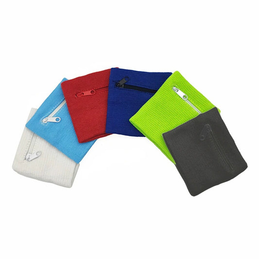 Wrist Purse Bag with Zipper Running Travel Bike Safe Sports Bag for Running Gym Bike Wallet Safe. Storage Wrist Support 1 Pcs Rave Day 